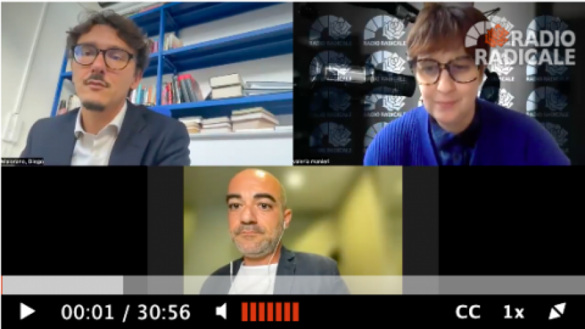 Diego Maiorano su Radio Radicale