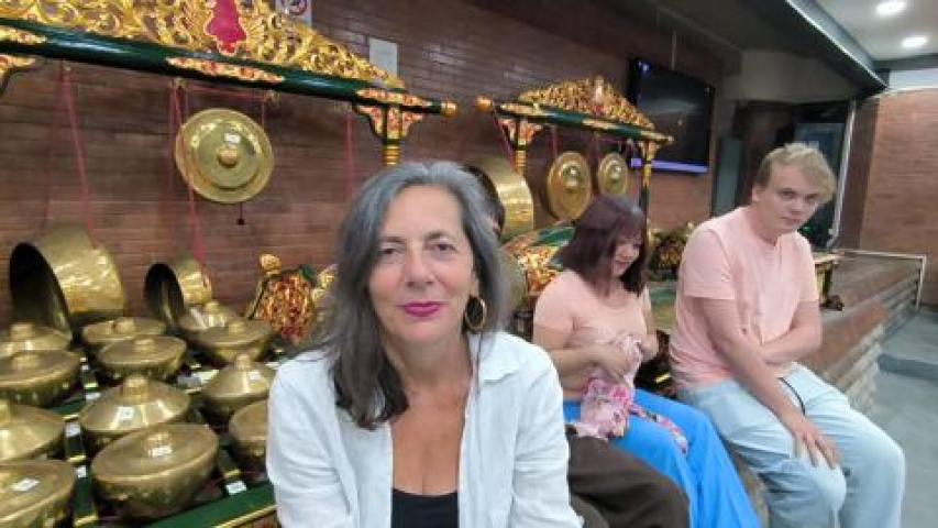 Prof. Antonia Soriente, pengajar Bahasa dan Sastra Indonesia di L’Orientale. (Foto: Rieska Wulandari)
